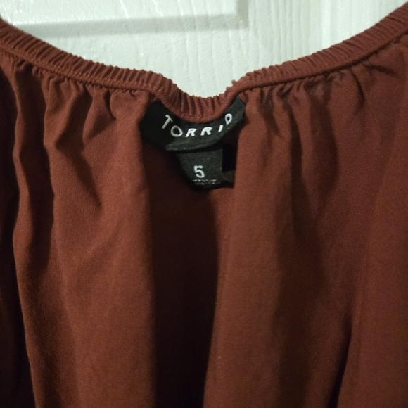 Lush Rust Blouse - Picture 2 of 3